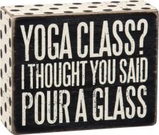 Pour A Glass Box Sign