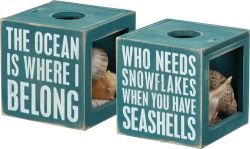 The Ocean Is Where I Belong Shell Holder Each