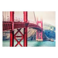 Golden Gate Bridge Glass Wall Art