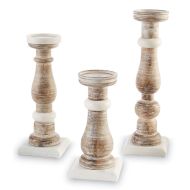 Large Candlestick Decor by Mud Pie