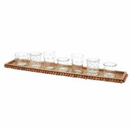 Beaded Votive Tray