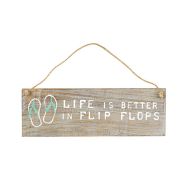 Flip Flop Quote Plaque