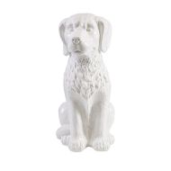 Franklin the Dog Ceramic Statuary Dog
