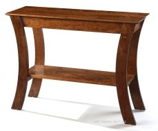 Amish Crafted Solid Premium Cherry Wood Grace Console Table in Bourbon Finish