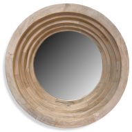 Five Rings Wooden Mirror