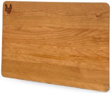 American Made Solid Cherry Wood Charcuterie & Appetizer 20 x 14 Serving Board with Chicken