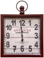 Square Iron Wall Clock