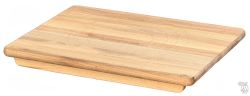 American Made Solid Maple Wood Perfect Pastry Board with Cleat 20 x 15