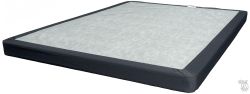 California Made Spring Air 4" Thick Wood Slat Black Series Foundation Queen