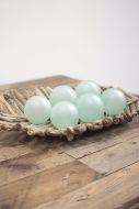 Recycled Frosted Glass Ball Each
