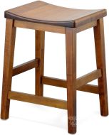 Amish Crafted Solid Maple Wood Adam Counter Stool in Michaels Finish