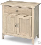 Amish Crafted Solid Maple Wood 35" Harmony Buffet in Soft Brown Finish
