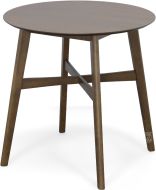 Parawood Space Savers Gathering Bistro Table in Walnut Finish