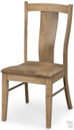 Amish Crafted Solid Maple Wood Lucas Side Chair in Sandstone Finish