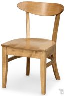Amish Crafted Solid Maple Wood Keenan Side Chair in Harvest Finish