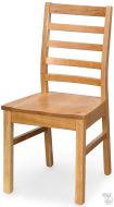 Amish Crafted Solid Knotty Cherry Harper Side Chair in Natural Finish