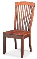 Solid Cherry Wood Justine Side Chair in Bourbon Finish