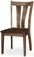 Amish Crafted Solid Maple Sebring Side Chair in Autumn Finish