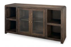 American Made 66" Cooper Entertainment TV Console in Dark Cocoa