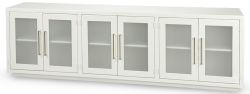 American Made Perry 97" TV Console in White