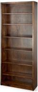 Amish Crafted Solid Maple Wood Edgewood Bookcase 36"w x 84"h in Asbury Finish