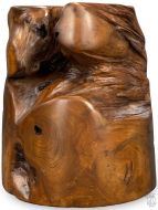 16" Teak Root Side Table