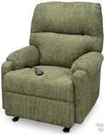 American Made Jojo Petite Power Space Saver Recliner in Olive Fabric