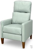 American Made Janae Power Recliner High Leg Chair in Leather
