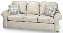 American Made Malibu Sofa in Oatmeal Fabric