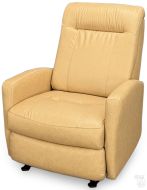 American Made Costilla Space Saver Power Recliner with Power Tilt Headrest in Signature Leather