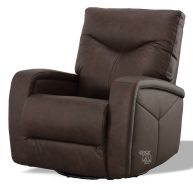 Torrington Power Swivel Glider Recliner in Leather