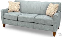 American Made Collegedale Sofa in Dexter Flint Fabric