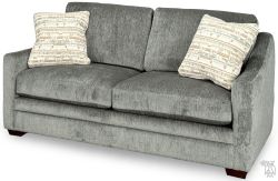 American Made Craft Your Comfort Shallow 2 Seat Sofa with Crescent Arm