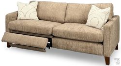 American Made Traftly Power Incliner Reclining Sofa with Power Footrests