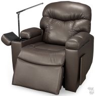 American Made Wellness Collection Alora Small 5-Zone Power Lift Chair in Brisa Performance Fabric