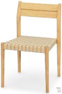Solid Teak Wood Outdoor Siena Stacking Side Chair