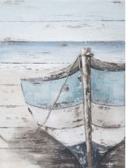 Rustic Marine Wood Framed Wall Art