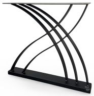 Amish Crafted Silverton Iron Two Piece Dining Base - Mix & Match Quick Ship