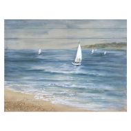 Sailboat Serenity Wood Canvas Wall Art
