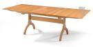  Solid Cherry Wood Sarah 96" Extension Dining Table in Natural Finish