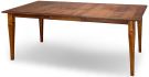 Amish Crafted Solid Maple Wood 78" Long Extension Leg Table in Michaels Finish