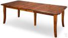 Amish Crafted Solid Rustic Cherry Wood Easton Pike Extension Table in Michaels Finish