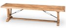 Mahogany Wood Yellowstone Grand Bench in Buckskin Finish
