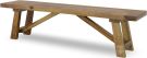 Solid Sheesham Kalispell Bench in Harvest Finish