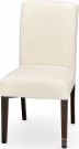 American Made Modern Style Myer Side Chair in Opticlean Performance White Fabric Each