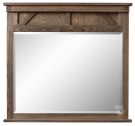 Amish Crafted Solid Oak Wood Cedar Lakes Mirror