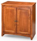 Alder Wood McKenzie 30"W Modular Lower Cabinet with Doors in Antique Cherry Finish