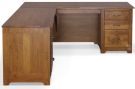 California Made Solid Cherry Wood Classic Style Desk in Autumn Finish