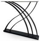 Amish Crafted Silverton Iron Two Piece Dining Base - Mix & Match Quick Ship