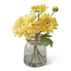 7" Yellow Daisy Each